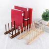 Multifunction Dish Tray Wooden Stand Rack Book Display Drying Cups Shelf Kitchen