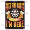 MyPlate Darts 180 Metal Sign Beer Bar Vintage Plaque Shop Tin Sign Plate Wall Decor For Bar Club Art Painting Poster Gift