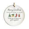 Neighbors Christmas Ornament Thank You Gift for Good Neighbors Welcome To