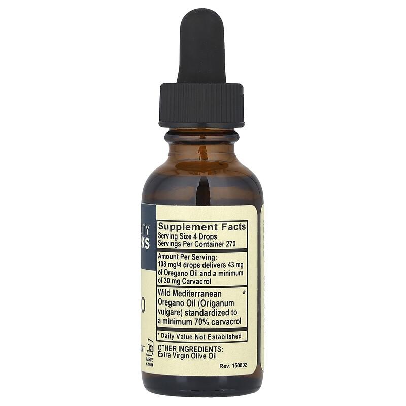Oregano Oil, 1 fl oz (30 ml)