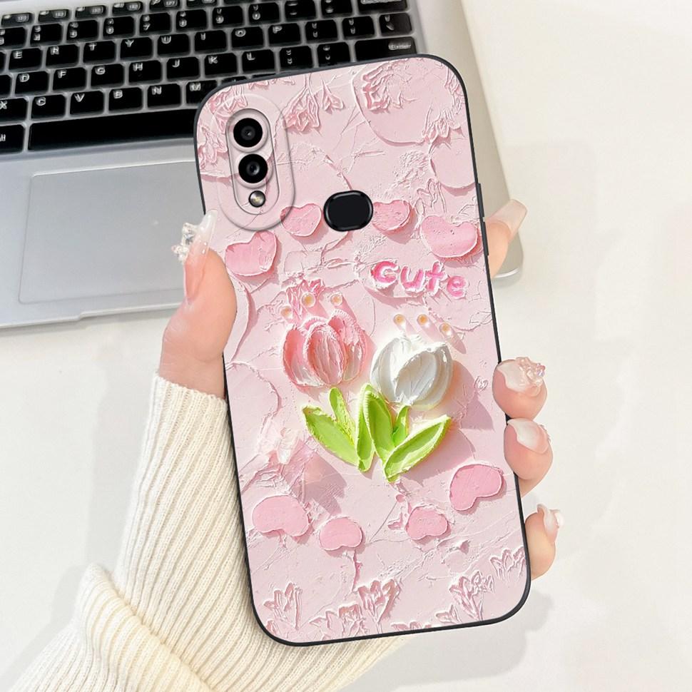 Для Samsung A10s Чехол A 10s Обложка SM-A107F SM-A107M Милый Модный Расписной Чехол Корпус Для Samsung Galaxy A10s Fundas Корпус ТПУ