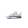 Chuck Taylor All Star EasyOn Low TD Heart Strap Baby Sneakers Blue Winter-Slay-Blue White A08380C