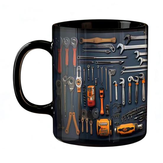 Кружка Механика Керамическая Забавная Кружка-Ящик для Инструментов для Механиков, Энтузиастов Гаража, Оригинальный Подарок для Мужа, Папы
