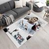 Haaland Customize Your Name Floor Rug Office Rug Suitable for Dining Room Hallway Entryway Outdoor Anti-slip Rug Decorate Offices Gift for Festivals