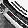 AABIH1 1pcs Carbon Fiber Car Styling Door Trunk Threshold Protector Sticker For Mercedes Benz B/C/E/S Class A Class C200L GLC GLE CLA