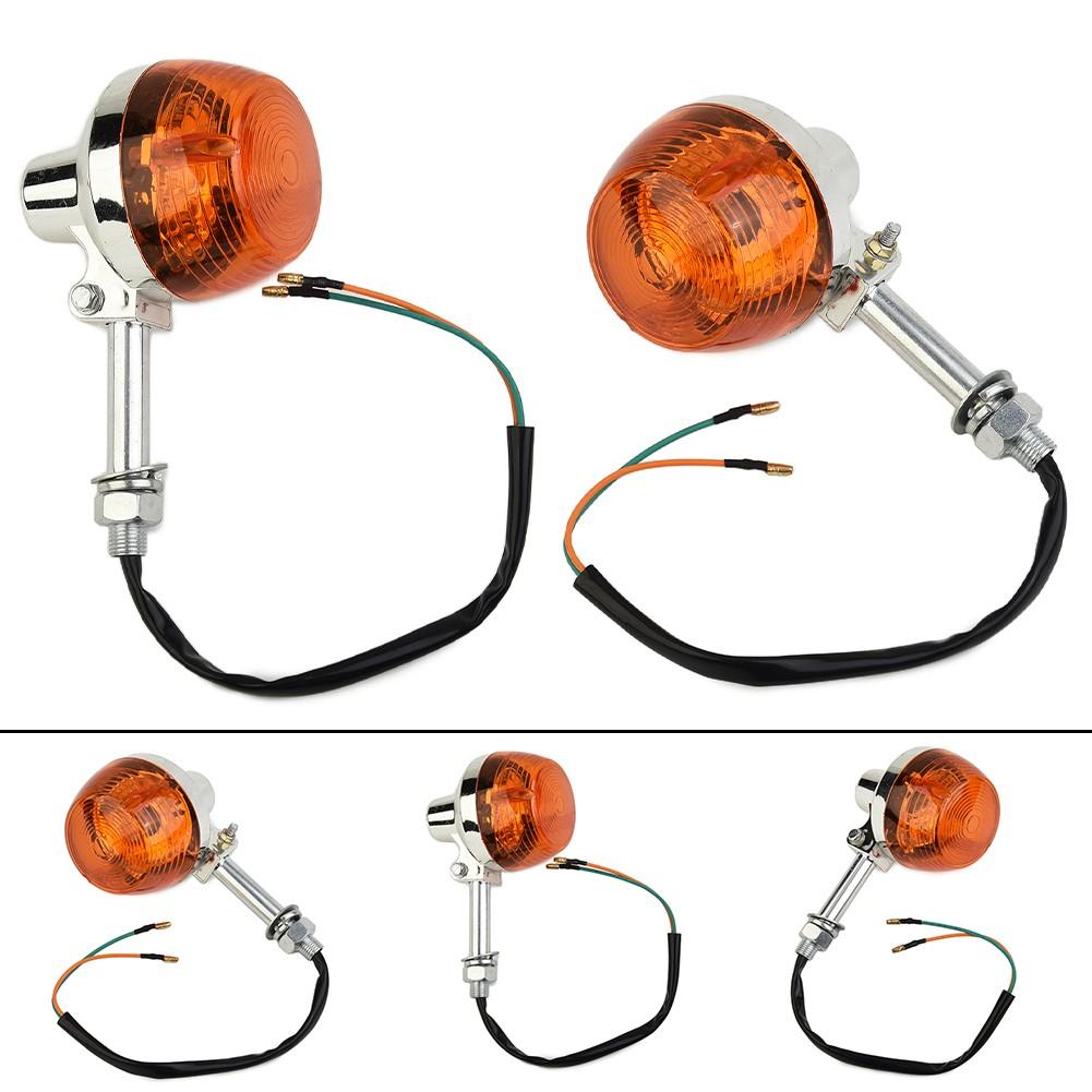Для XL100 C70 CT70,CT90,CB350,CM400 указатель поворота янтарный