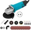 1 комплект, электрическая угловая шлифовальная машина, работа одной рукой, высокая мощность, вилка США/Великобритании/ЕС, ручная электрическая шлифовальная машина, режущий станок, поставка на дом