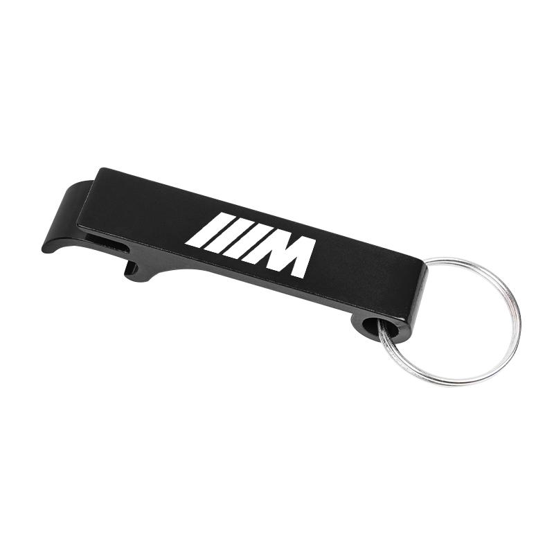 WDFA1 1Pcs Car Keyring Pendant Bottle Opener Multi Functional Key Accessories For BMW E90 G80 M3 G30 M5 F82 F83 F20 F21 G42 F95 F96 M2