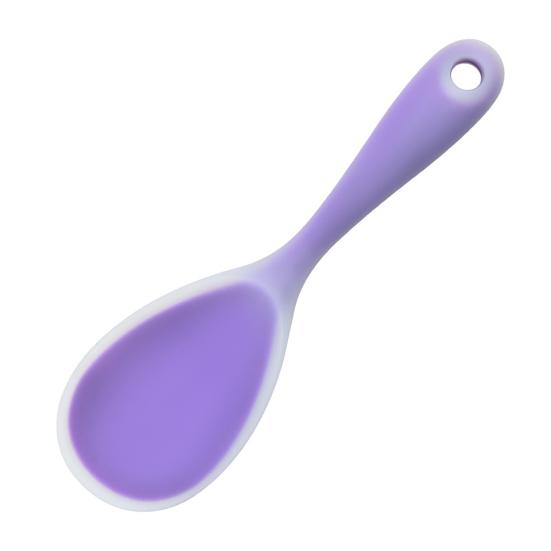 Ложка для риса, утолщенное подвесное отверстие, легко чистящаяся полупрозрачная силиконовая кастрюля, инструменты для приготовления пищи