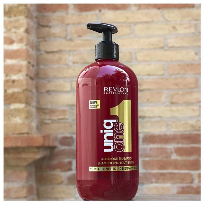 Shampooing Tout-en-un Revlon Professional 490ml Uniq One,