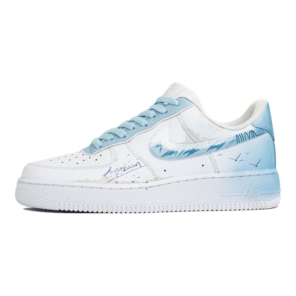 Nike Air Force 1 Wan Hua Nong, Bai Jing Zhi Shi, Сумка для покупок износостойкие низкие кеды для скейтбординга унисекс CW2288-111(Team113-S-BOX)