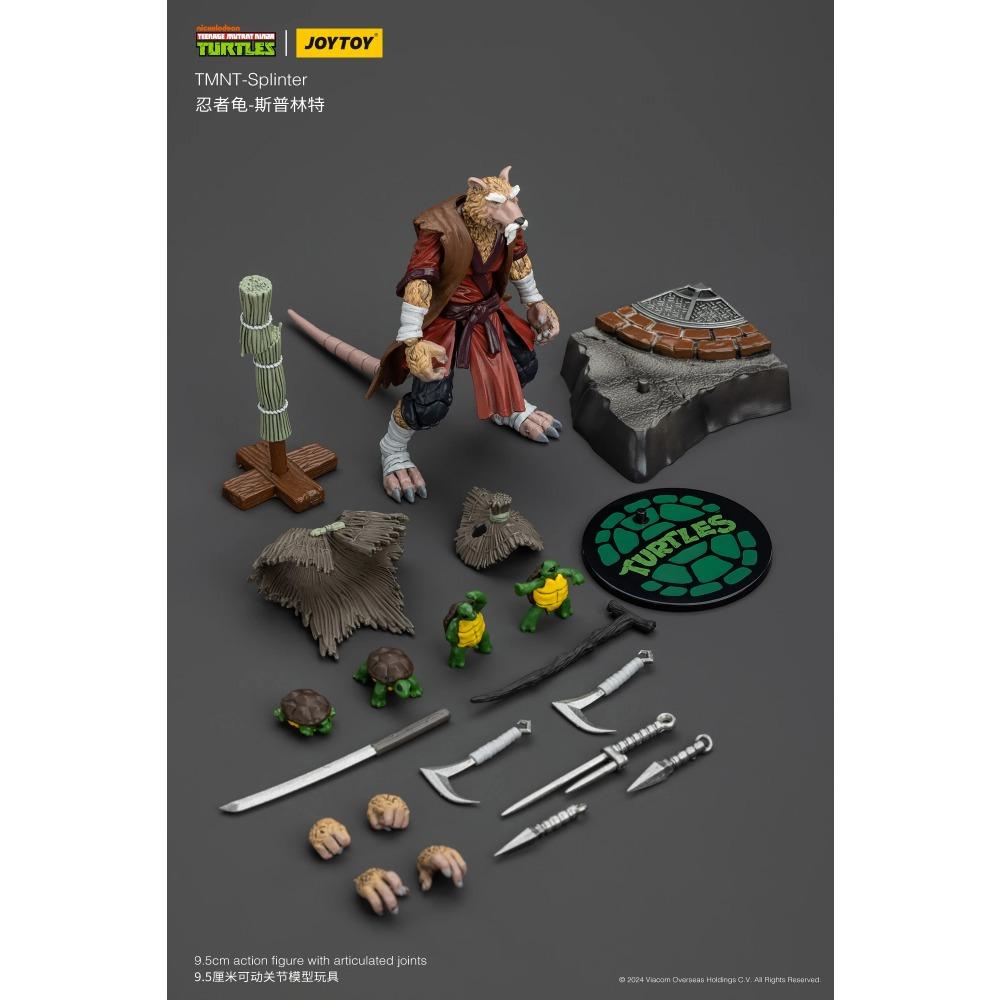 JOYTOY Оригинал Черепашки-ниндзя 1/18 Groundchuck Dirtbag Rahzar Полная серия Фигурки Игрушка Модель Кукла Подарок