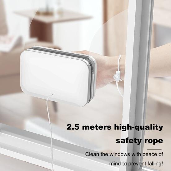 Магнитный очиститель лобового стекла Стеклоочиститель с эргономичной ручкой Двусторонний очиститель окон Эффективный инструмент для очистки