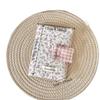 Multipurpose Floral Print Diary Book Detachable Diary Diary Protective Cover  Student