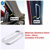 Silver Auto Accessories Window Lift / Air AC Central Control / Glove Box Sequ Cover Trim For MG HS / HS Plug-in  - 2024