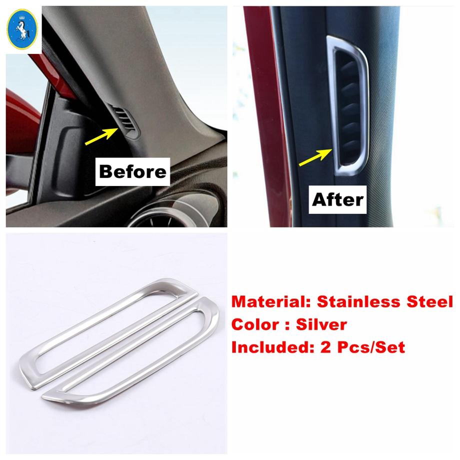 Silver Auto Accessories Window Lift / Air AC Central Control / Glove Box Sequ Cover Trim For MG HS / HS Plug-in - 2024
