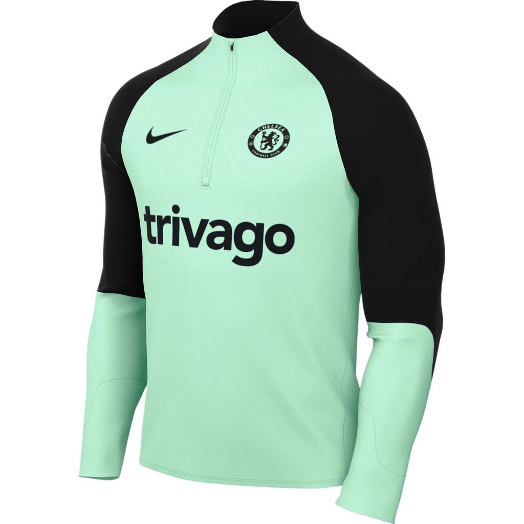 Nike Storm-Fit Cfc M Nk Sf Ww Strike Drl Top Удобная футболка с длинным рукавом для футбола Мужские топы FD4679-354