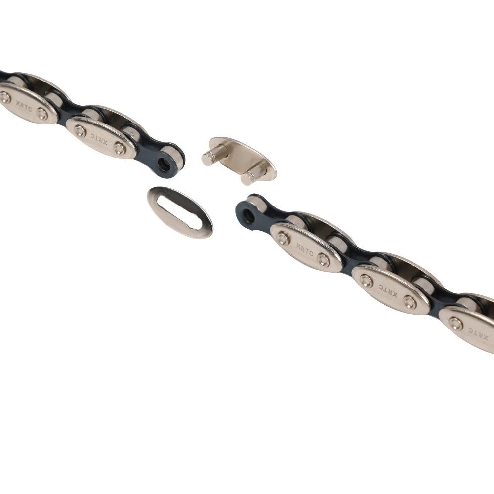 Новая цепь для фикс-гир односкоростного велосипеда, звенья быстросъемные, запчасти для велосипеда, оливковая цепь, металлическая цепь для шоссейного велосипеда, для горного велосипеда