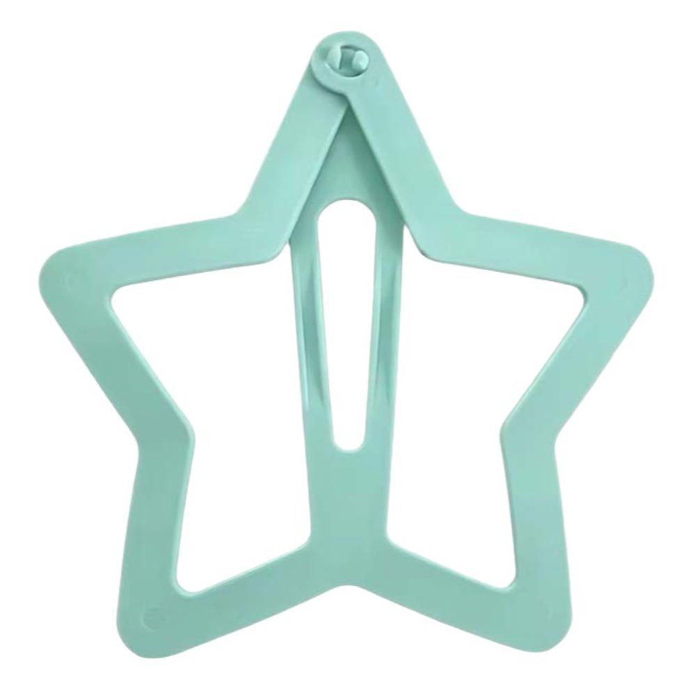 INS Extra-large Star Hair Clip Solid Color Funny Hair Grip Openwork Star Hairpin Children's Toys