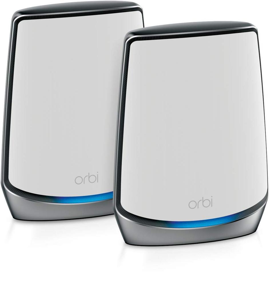 NETGEAR Orbi WiFi6 Mesh WiFi AX6000 Set of 2 Wireless LAN Router 11ax RBK852 Free Manufacturer 3 Year Warranty 3LDK or More Tri-band [Nintendo