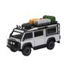1/32 Land Range Rover Defender Van Alloy Camping Car Model Diecasts Metal Toy Off-Road Vehicles Car Model Sound Light Kids Gifts