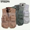 2019 Рыболовная куртка, жилет для рыбалки, сетчатый жилет, многофункциональный жилет для уличной фотографии, рыбалки на плечах, жилет с несколькими карманами