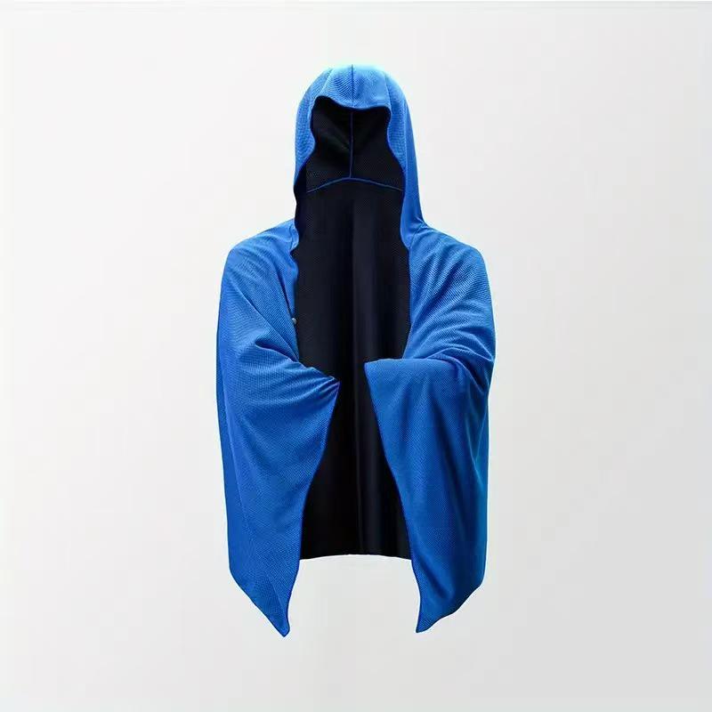 Cooling Quick-Dry Beach Shawl: Diving, Sun Protection, Summer Cycling, Quick-Drying Cape.
