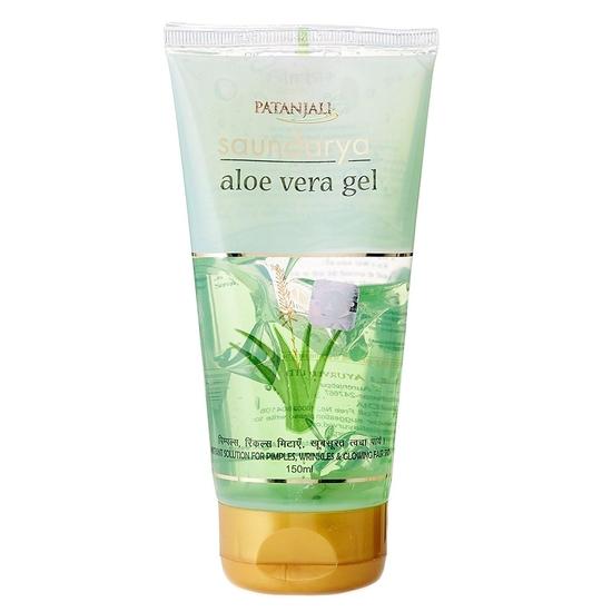 Patanjali Saundarya гель алоэ вера, тюбик 150 мл