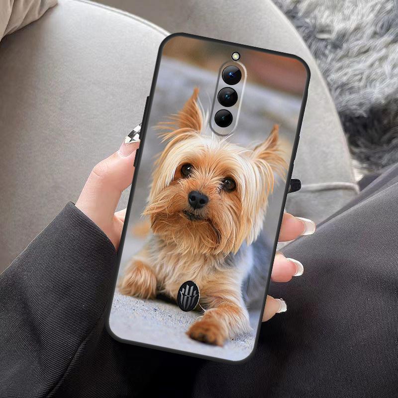 Чехол для щенка йоркширского терьера для ZTE Nubia Red Magic 10S 10 Air 8 8S 9 9S 11 Pro Plus 5G 6R 7 6 7S 6S Pro Задняя крышка