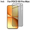 Для POCO X8 Pro Max 5G Стекло IMAK 3D Изогнутое Защитное Стекло с Защитой от Подглядывания Пленка на Весь Экран