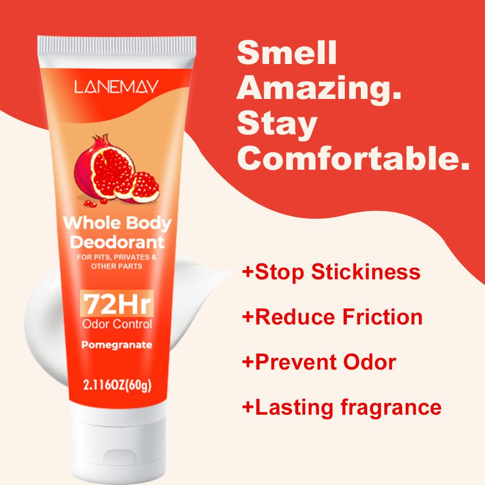 Дезодорант для всего тела - сохраняет подмышки свежими и сухими, надолго сохраняет свежесть - Дезодорант для мест с неприятным запахом