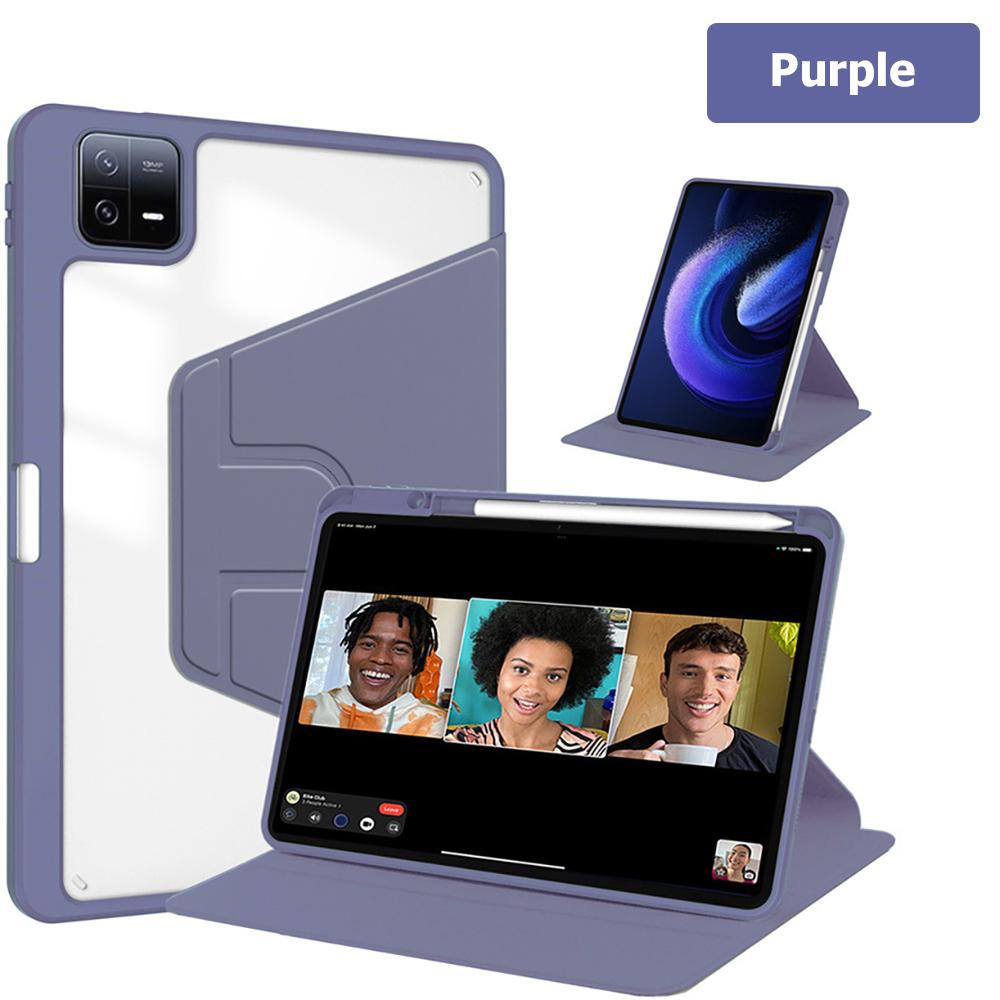 360° Rotation Smart Case For Redmi Pad SE 11 2 11 Funda Rotation Cover Xiaomi Mipad 6 5 11 7 7s PRO 11.2 12.5 6s 12.4 Max 12.1
