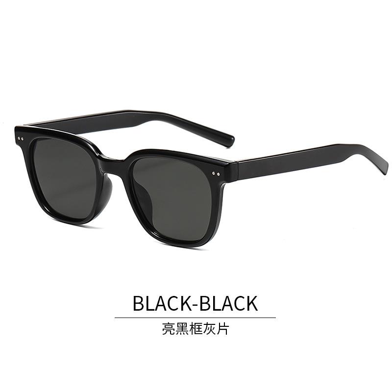 Korean New Style Men'S Sunglasses Square Shape Uv400 Protection Sun Glass For Women Driving Hiking Man Sunglass