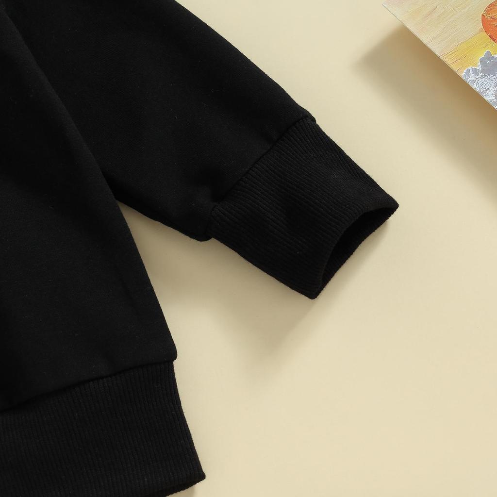 Комплекты из 2 предметов для маленьких девочек 6 месяцев, 12 месяцев, 18 месяцев, 24 месяцев, 3 года, 4 года, толстовка с длинными рукавами с буквенным принтом и расклешенные брюки с коровьим принтом и кисточками, милая одежда