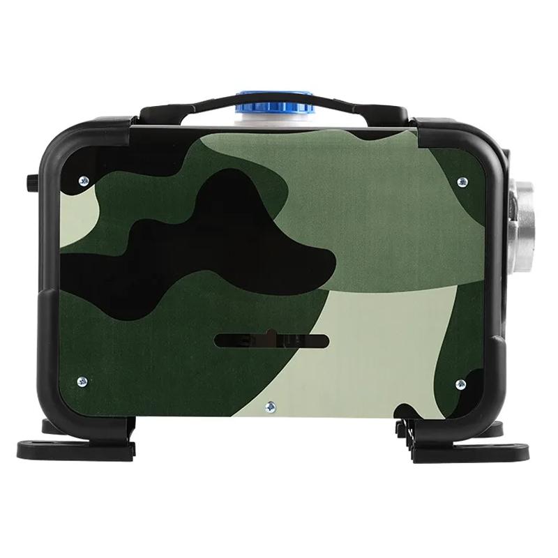 12V 24V 5000W Автомобильный отопитель Воздушный дизельный отопитель Алюминиевый корпус Воздушный парковочный отопитель Обогреватель Беспроводной ЖК-пульт дистанционного управления Подогреватель двигателя