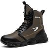 Safety Shoes Men Boots High Top Work Sneakers Steel Toe Cap Anti-smash Puncture-Proof work Boots Indestructible Shoes