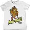 Детская футболка Scooby-Doo с официальной лицензией Ruh-Ruh (белый), 12 лет