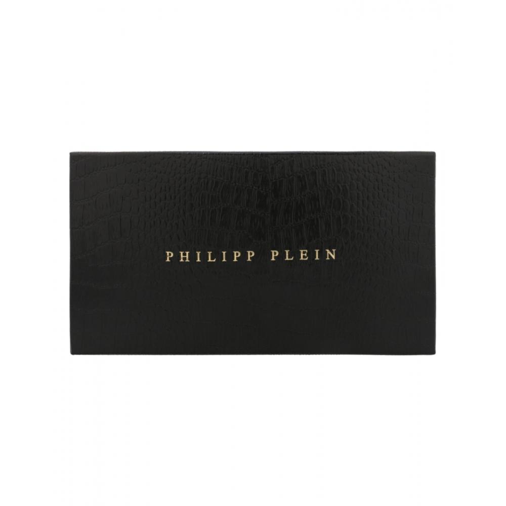 Philipp Plein Aviator Frame Acetate Sunglasses Havana Havana Smoke