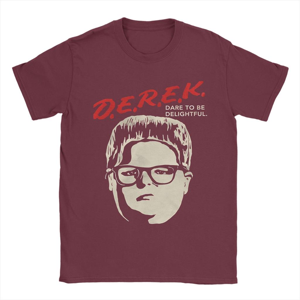 Dare to Be Delightful Derek TShirt Unisex Women Vintage 100 Cotton Tee Shirt Round Collar Short Sleeve T Shirt Graphic Tops