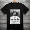 Унисекс Футболка Lana Del Rey Рубашка в винтажном стиле для любителей музыки Ретро Графика