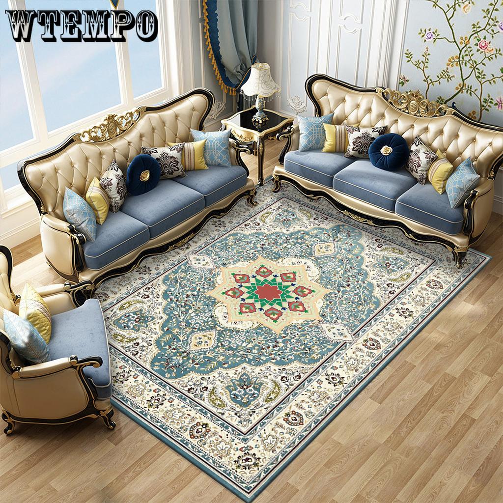 Ковер для гостиной в европейском стиле, коврик для журнального столика, американский ковер для спальни, прикроватный ковер