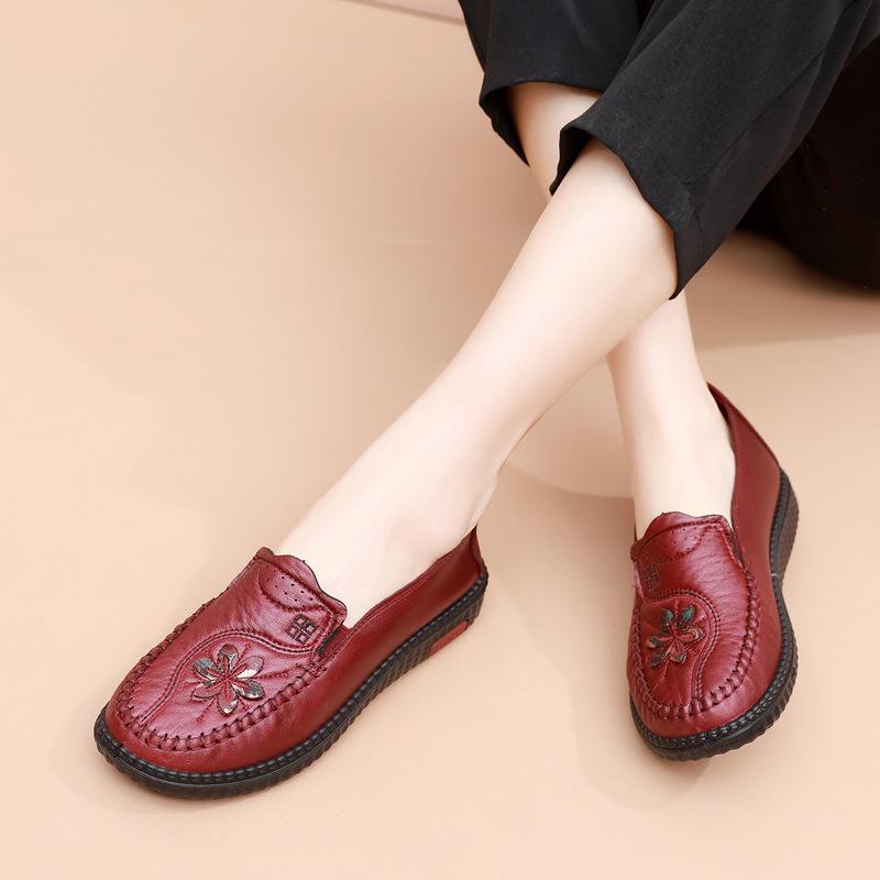 Новые винтажные цветочные лоскутные цветные швы на липучке, плоские туфли, весенне-летние повседневные женские плоские туфли, кроссовки с