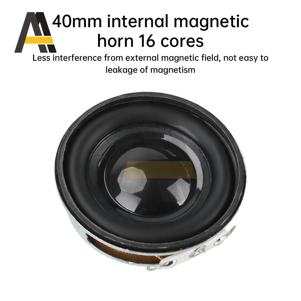 1.5 Inch Portable Full Range Speakers 40mm Internal Magnetic Speaker 16 Core 4 Ohm 5W Speaker Multimedia Speaker