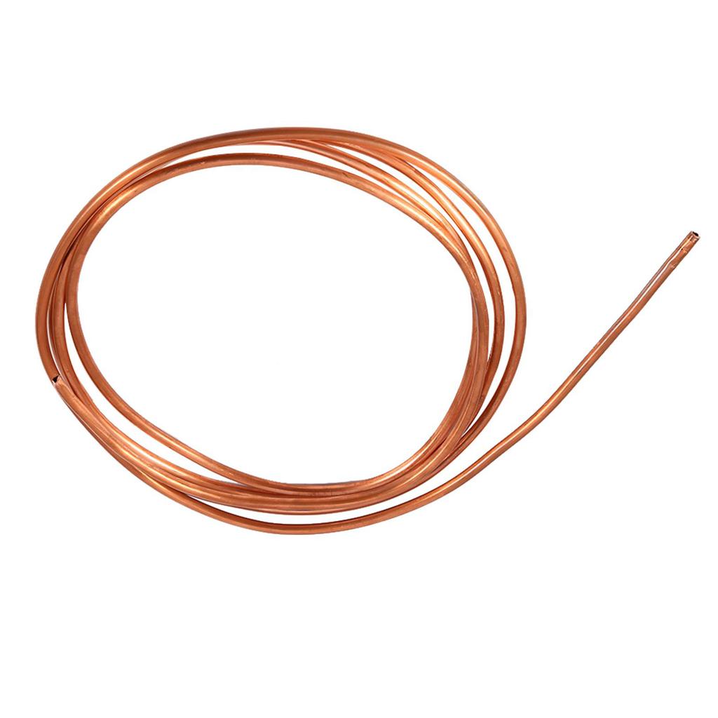 Мягкая медная труба 2 м, наружный диаметр 4 мм x внутренний диаметр 3 мм для холодильного водопровода