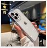 Роскошный прозрачный мягкий акриловый чехол для телефона iPhone 16 15 14 13 12 11 Pro Max XS X XR 7 8 Plus Mini противоударный бампер