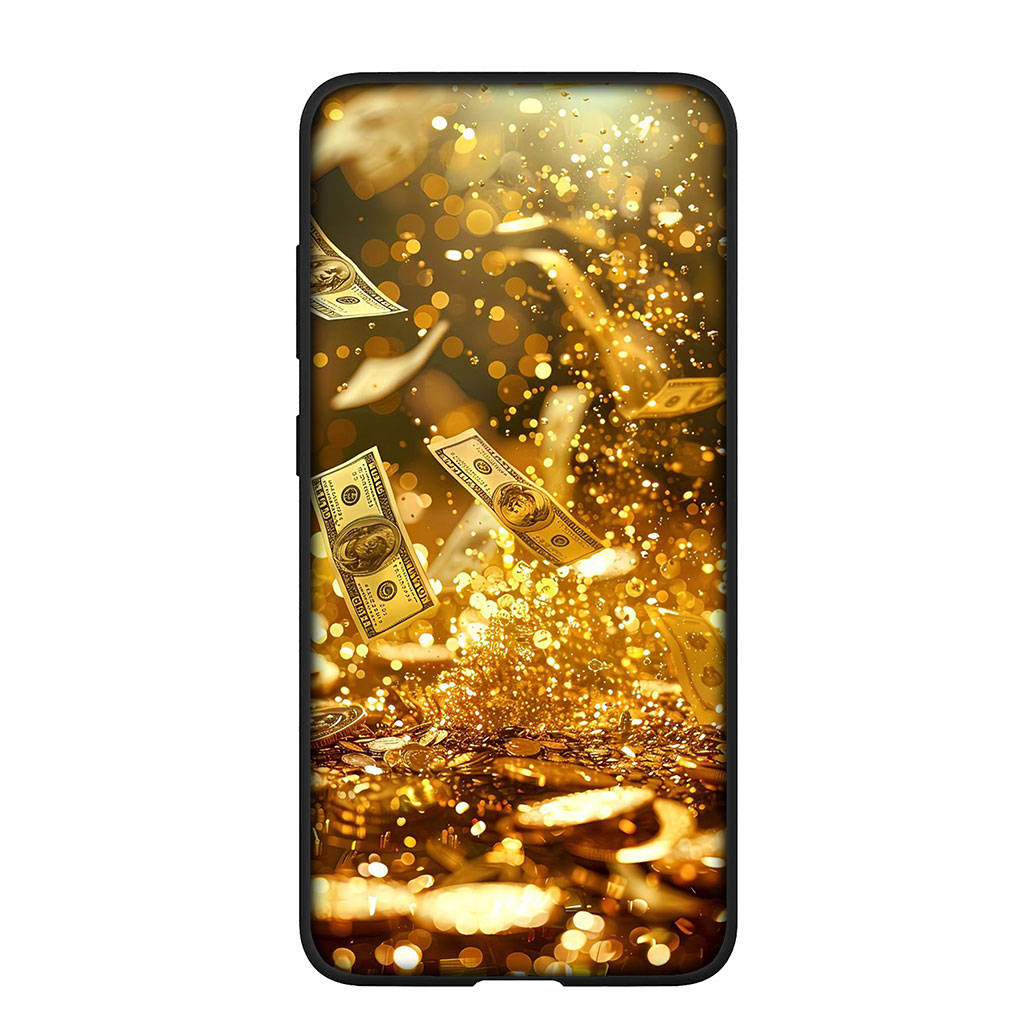 Чехол для телефона Samsung Galaxy S25 S24 S23 iPhone 16 15 Xiaomi Redmi Note 14 13 12 16E X 11 Pro Max OPPO Moto Huawei Wallpaper Money 100 Dollars Cover