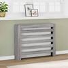 VidaXL Radiator Cover Sonoma Grey 104x20x82 Cm Engineered Wood, Radiator Cap, Top Radiator Cover, Radiator At 852695
