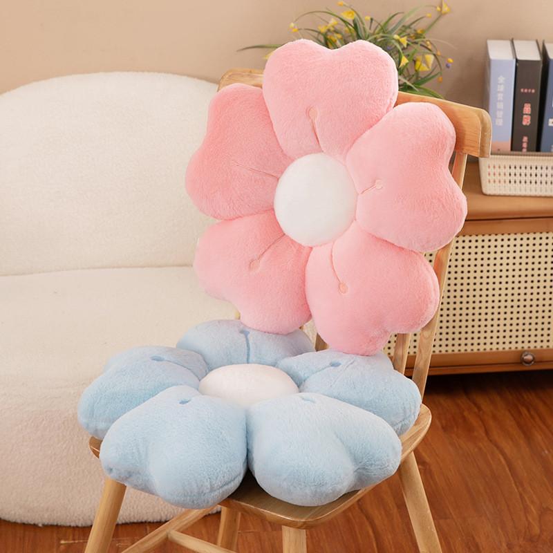 Плюшевое сиденье Подушка-ромашка Цветочная форма Подушка-игрушка Мягкая игрушка Подушка на окно