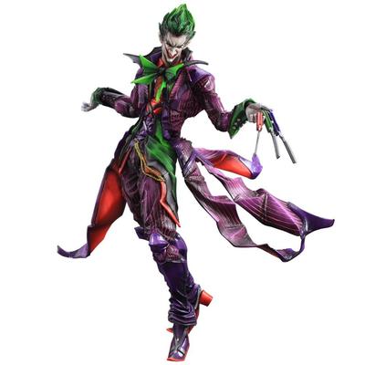 DC Comics Вариант Play Arts Kai Джокер ПВХ Экшен-фигурка (Предварительно окрашенная фигура) [Использовал]