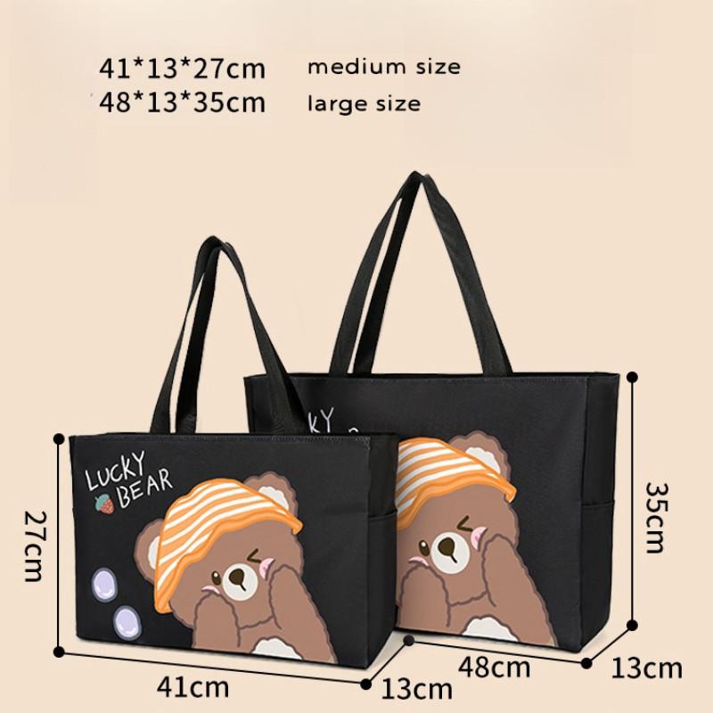 Сумка для хранения вещей для путешествий на короткие расстояния, большая вместительная сумка-тоут, легкая сумка для отдыха, переносная водонепроницаемая сумка для хранения багажа